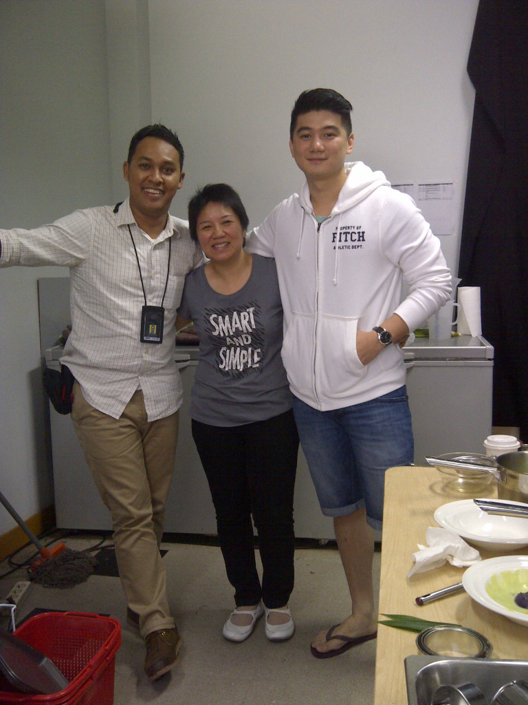 Desi Trisnawati di Master Chef Indonesia Season 3 bersama Chef Master Arnold Poernomo dan Theo